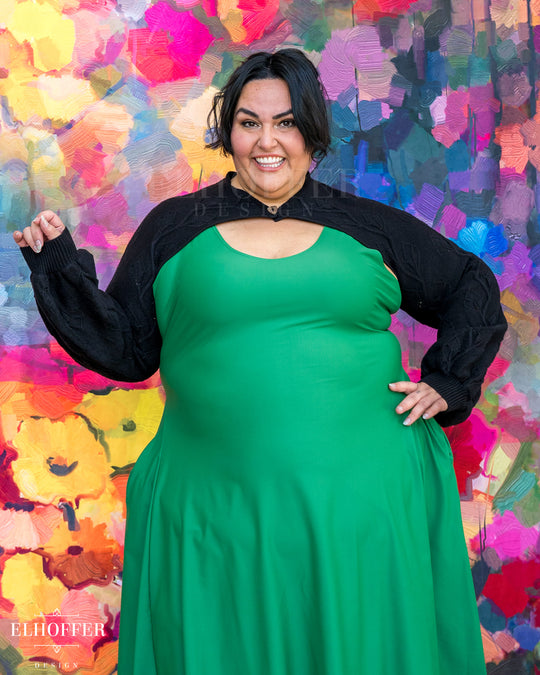 Elevensies Rosie Shrug - Wraith Black
