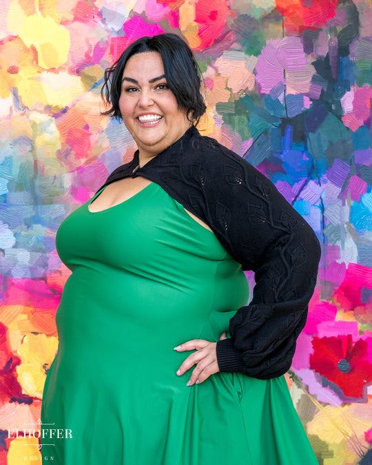 Elevensies Rosie Shrug - Wraith Black