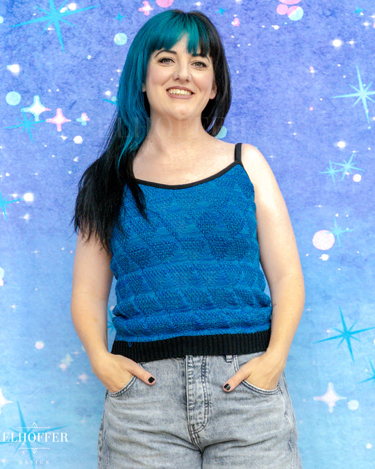 PREORDER - Interstellar Insignia Cami - Science Blue