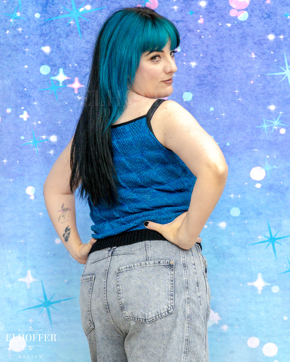 PREORDER - Interstellar Insignia Cami - Science Blue