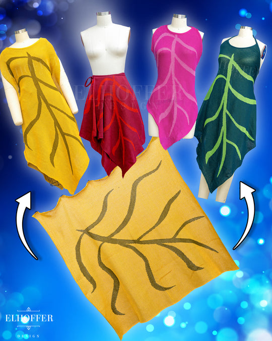 Customize Your Quest - Iris Gold Leaf Knit