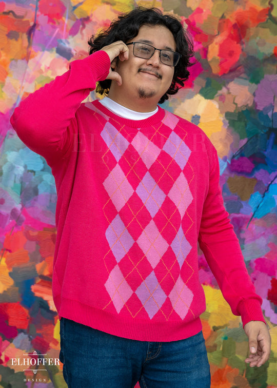 PREORDER - Baby Argyle Unisex Sweater