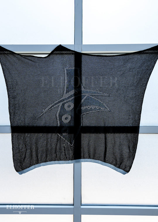 Remnant Raw Blanket - Sassie Magpie Dolman Knit Panel