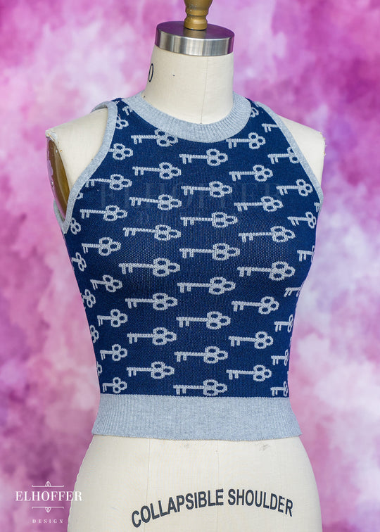 Death's Keys Crop Top