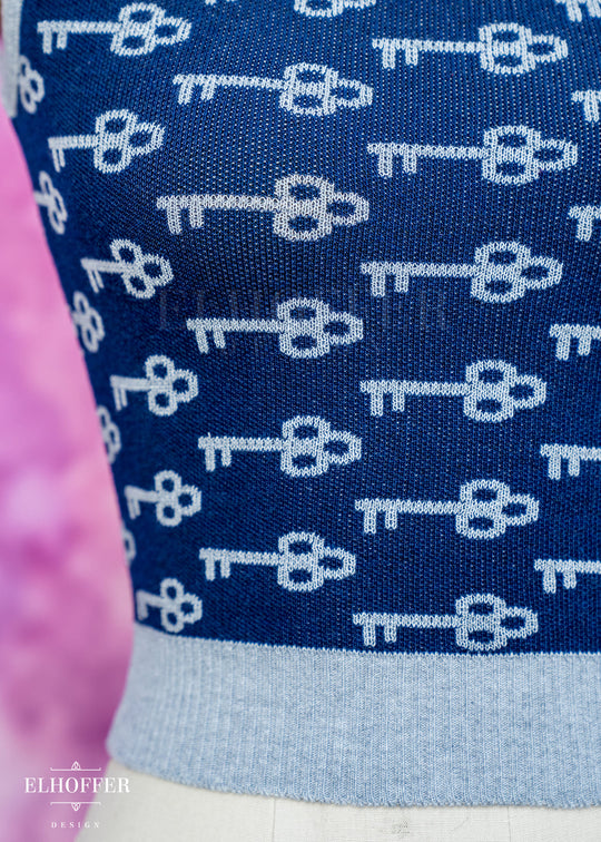 Death's Keys Crop Top