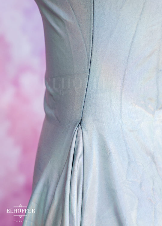 Essential Aquarius Knee Length Dress - Distressed Liquid Holo