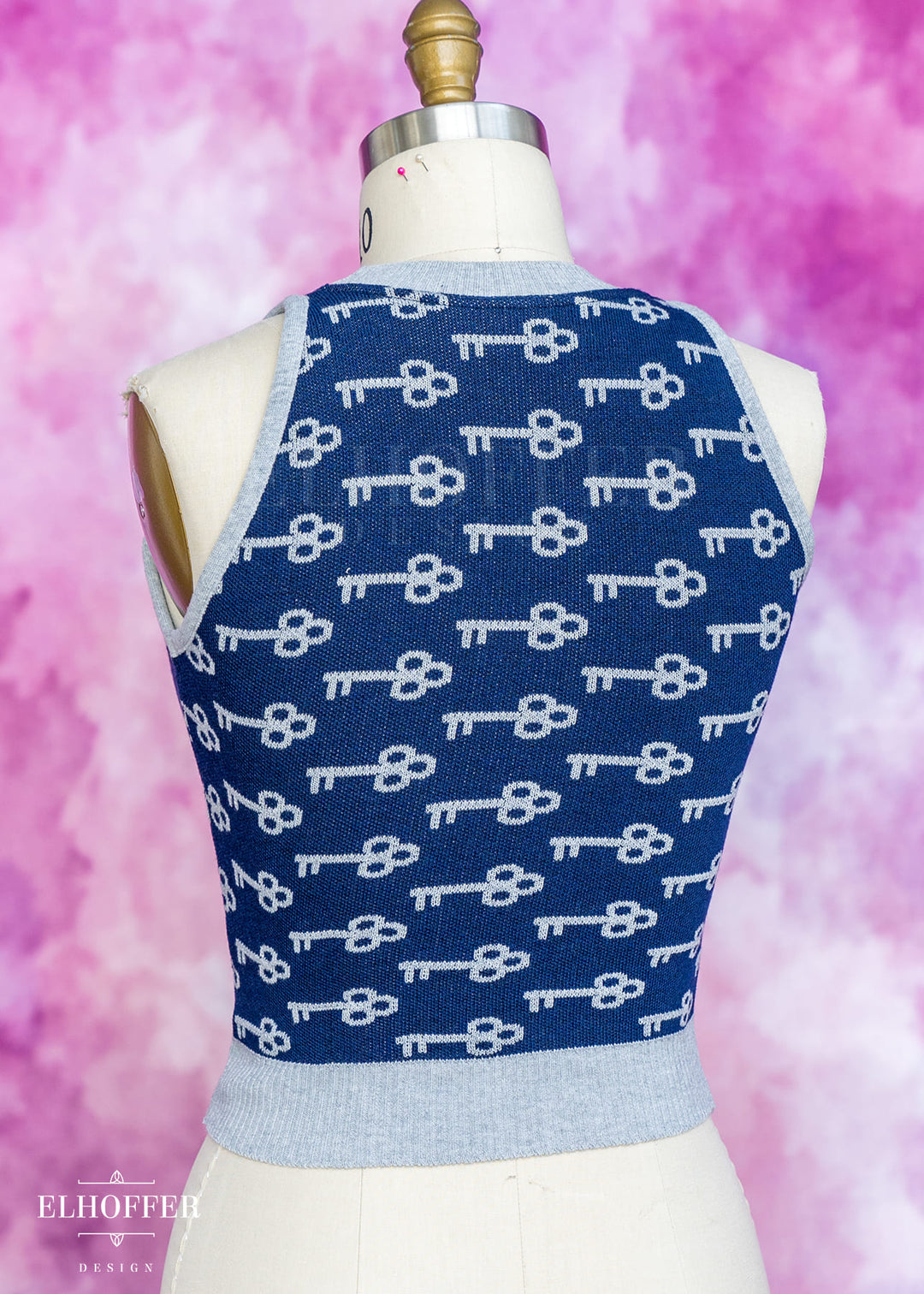 Death's Keys Crop Top