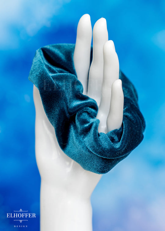 Apatite Velvet Scrunchie