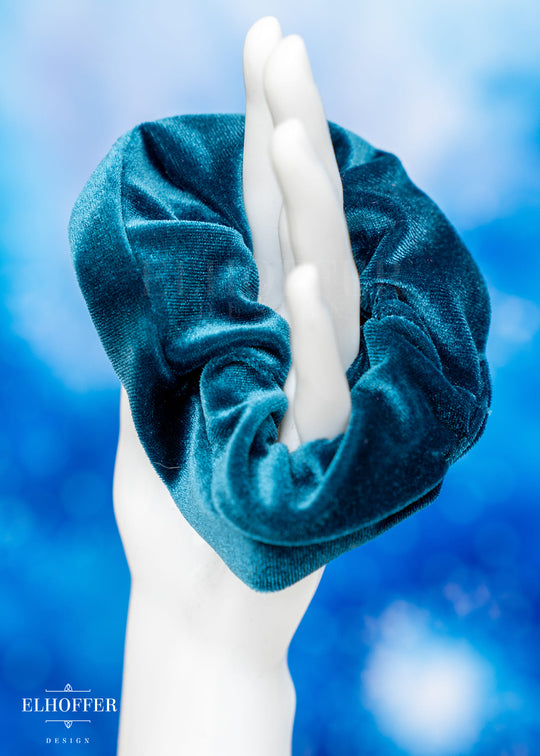 Apatite Velvet Scrunchie