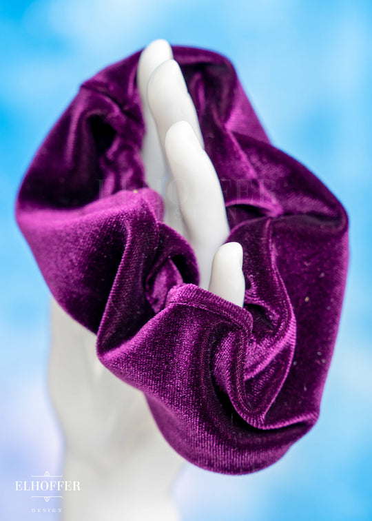 Sugilite Velvet Scrunchie