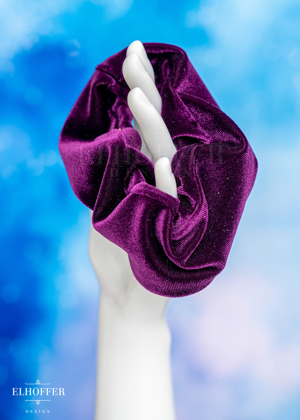 Sugilite Velvet Scrunchie