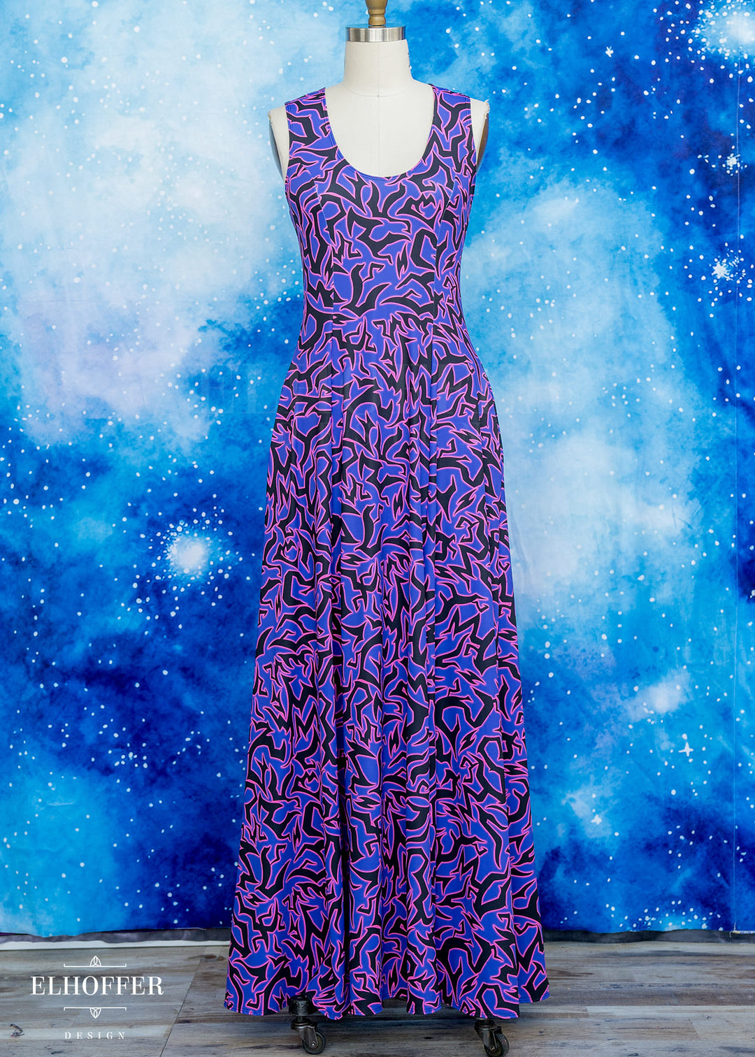 Essential Scorpio Maxi Dress - Misprint Demon Scars