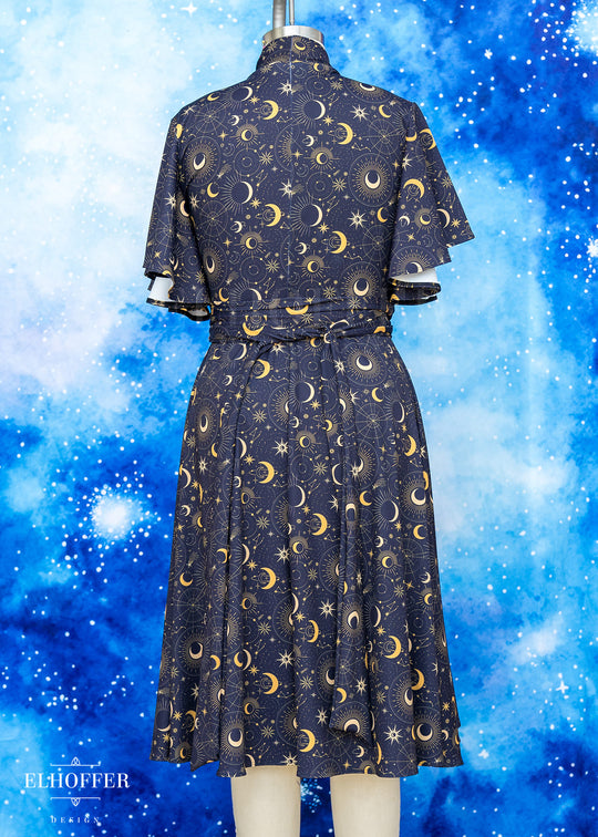Essential Luisa Wrap Dress - Celestial Magic