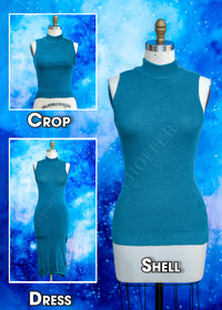 PREORDER - Essential Jackie Turtleneck - Runic Teal - Customize Your Quest