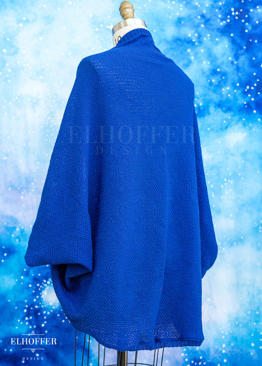Handmade Twin Flame Cobalt Shrug