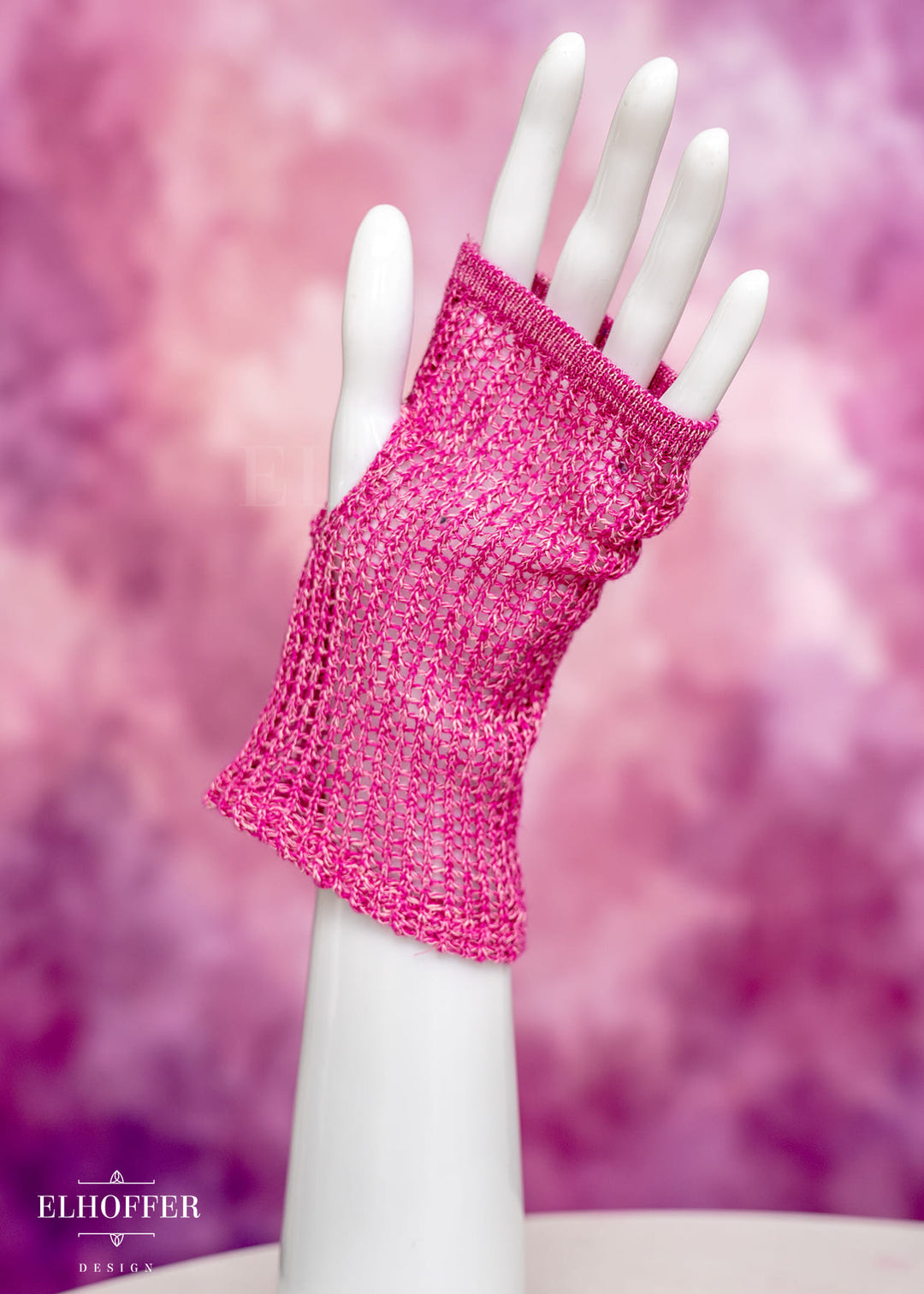 Delirium Bubblegum Pink Gloves - Test Knit