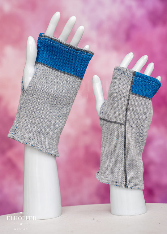 Galactic Baby Bot Blue Gloves