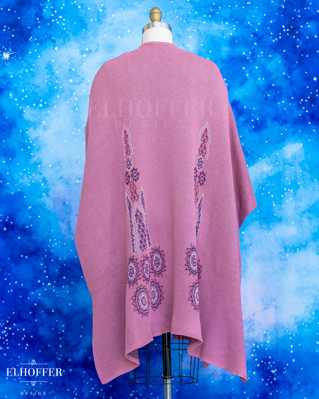 Galactic Princess in the Clouds Robe - Dusty Pink