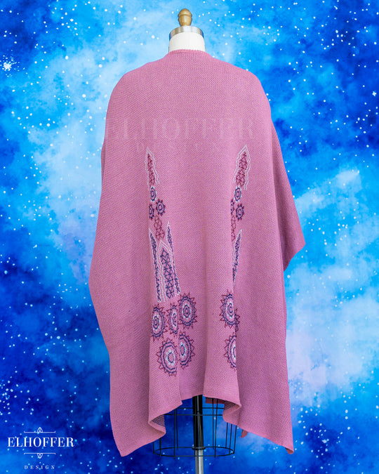 Galactic Princess in the Clouds Robe - Dusty Pink