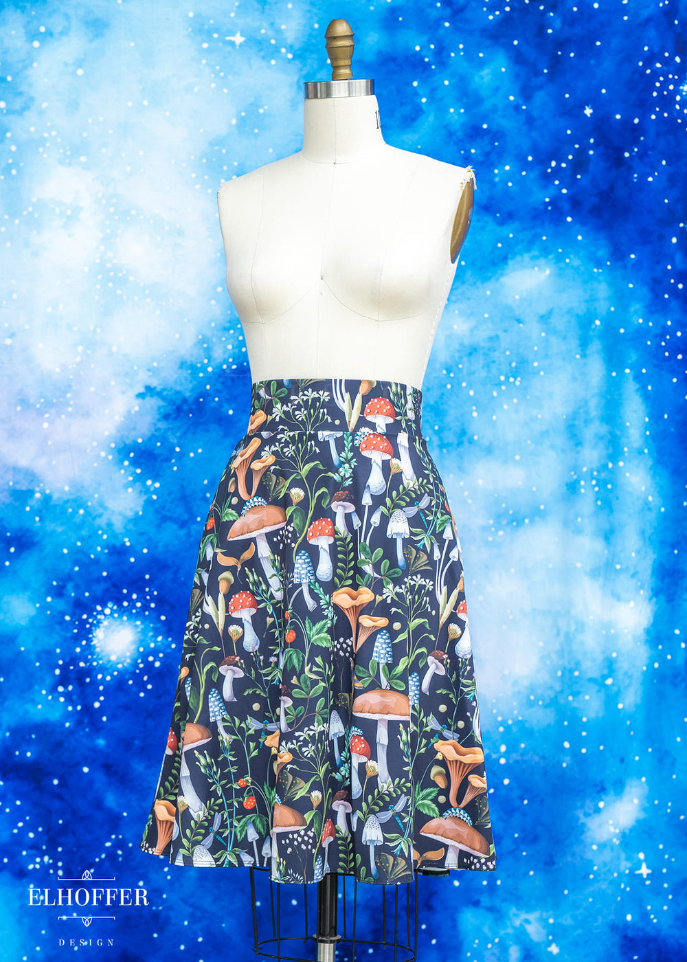 Essential Julie Skirt - Foraging Mushrooms