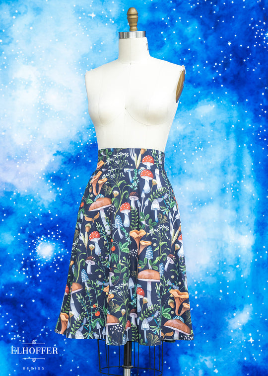 Essential Julie Skirt - Foraging Mushrooms