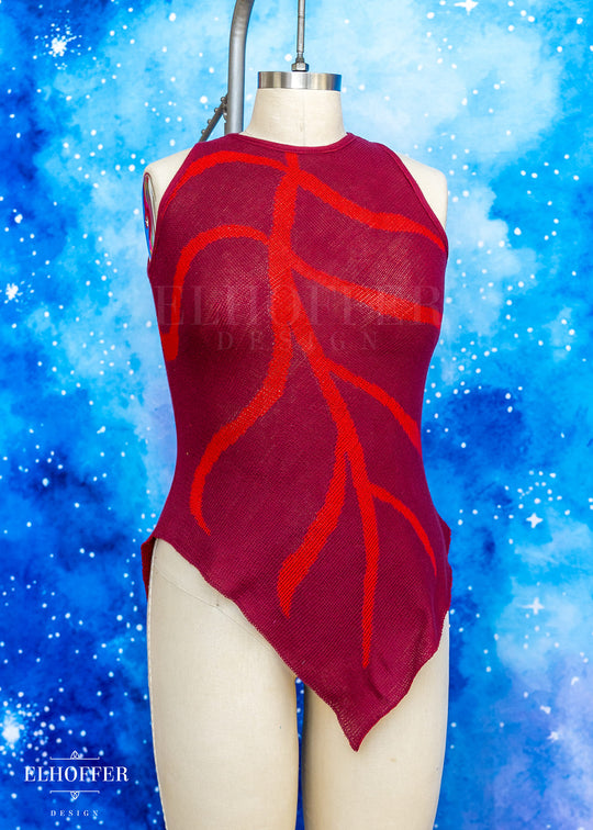 PREORDER - Essential Tink Top - Autumnal Burgundy