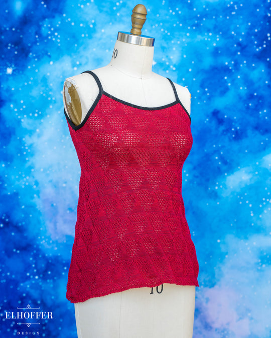 PREORDER - Interstellar Insignia Trapeze Tank - Command Red