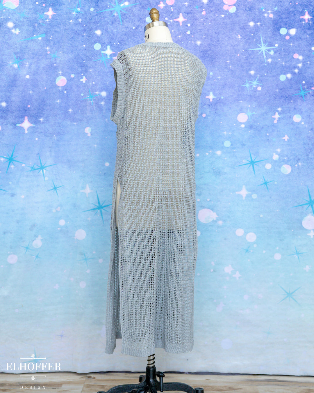 Essential Knight in Knitted Armor Tunic - Summerweight Chainmail Grey