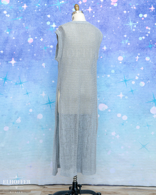 Essential Knight in Knitted Armor Tunic - Summerweight Chainmail Grey