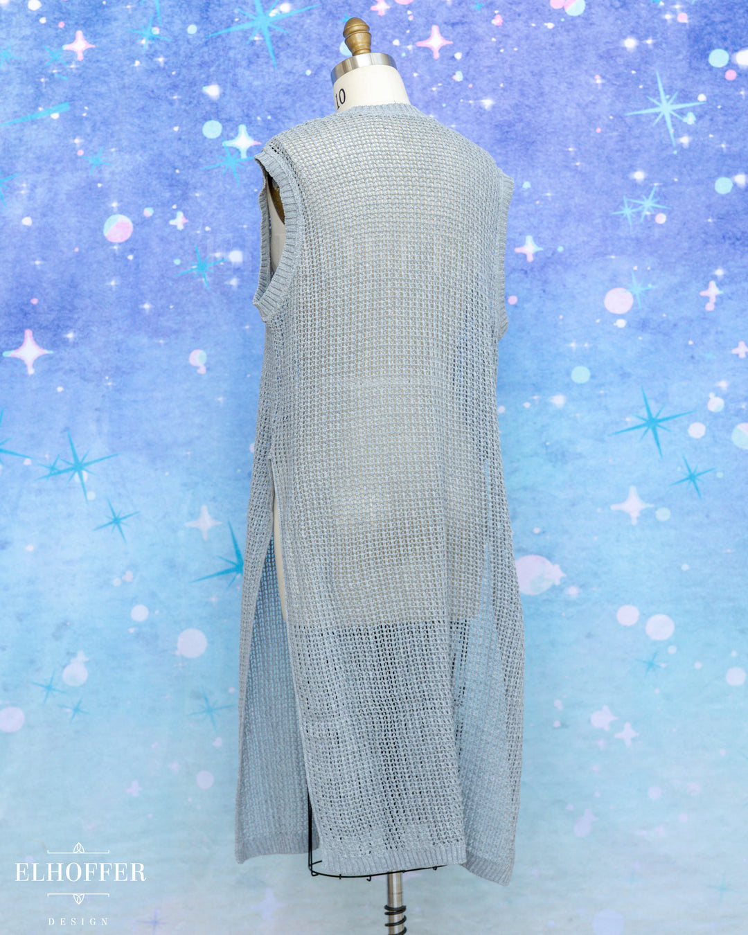 Essential Knight in Knitted Armor Tunic - Summerweight Chainmail Grey