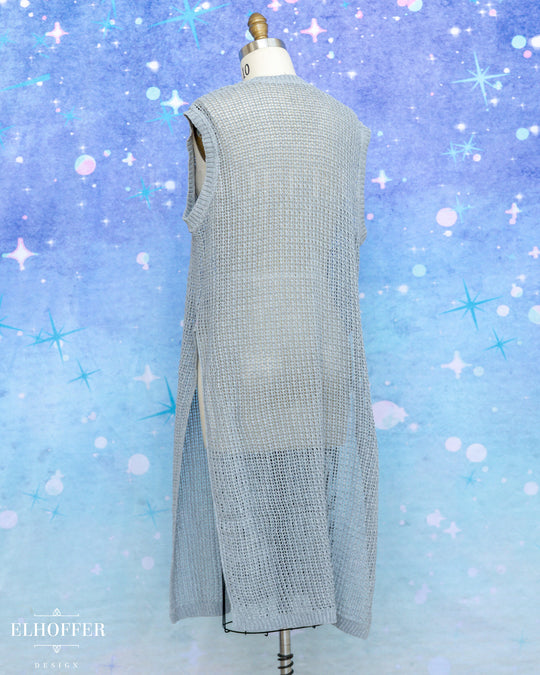 Essential Knight in Knitted Armor Tunic - Summerweight Chainmail Grey