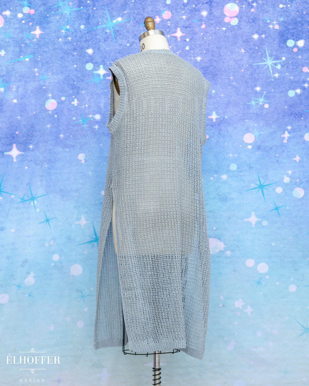 Essential Knight in Knitted Armor Tunic - Summerweight Chainmail Grey