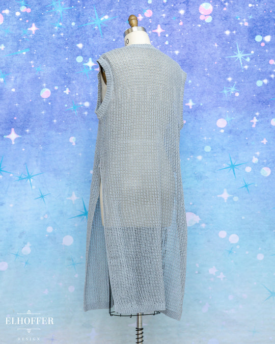 Essential Knight in Knitted Armor Tunic - Summerweight Chainmail Grey