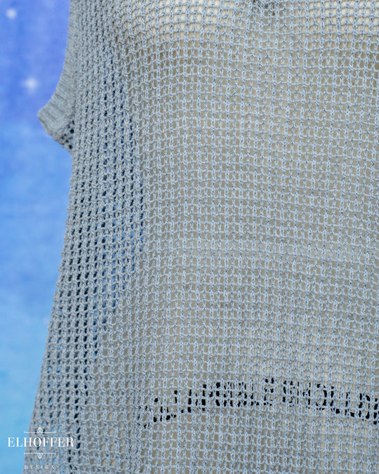 Essential Knight in Knitted Armor Tunic - Summerweight Chainmail Grey