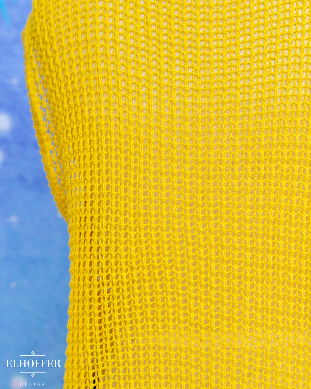 Essential Knight in Knitted Armor Tunic - Summerweight Sunshine Yellow