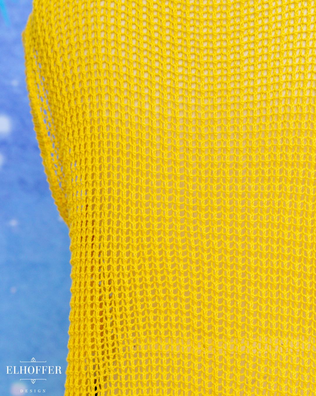 Essential Knight in Knitted Armor Tunic - Summerweight Sunshine Yellow