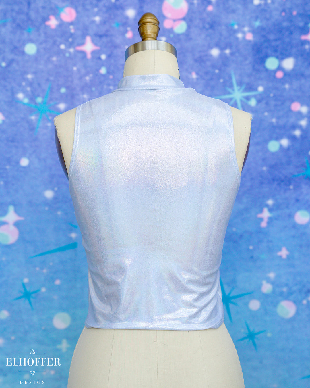 Essential Jes Crop Top - This Is What It Sounds Like Holo Foil