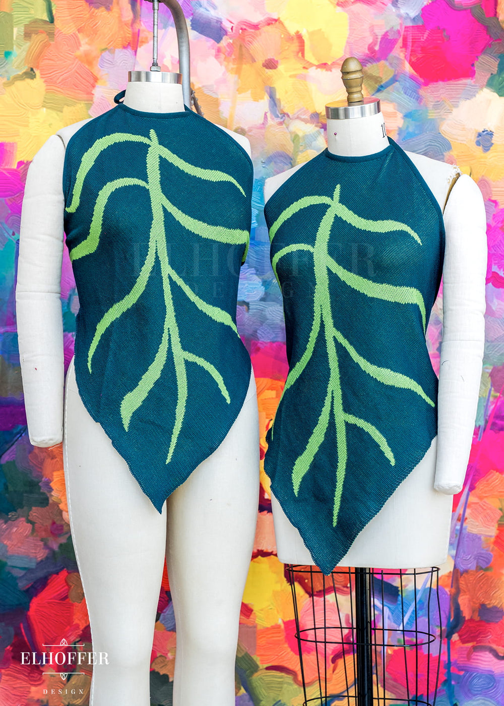 Customize Your Quest - Tinker Green Leaf Knit