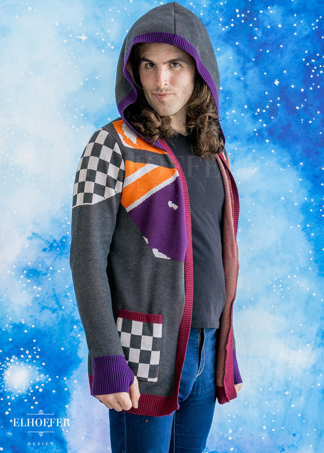 Galactic Artist Longline Cardigan