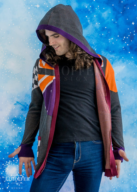 Galactic Artist Longline Cardigan