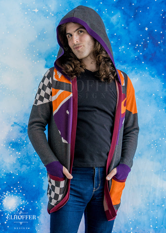 Galactic Artist Longline Cardigan