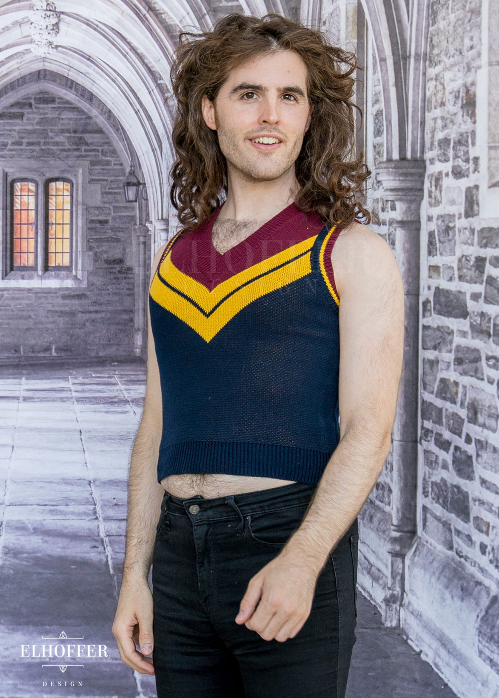 Corps Cropped Sweater Vest