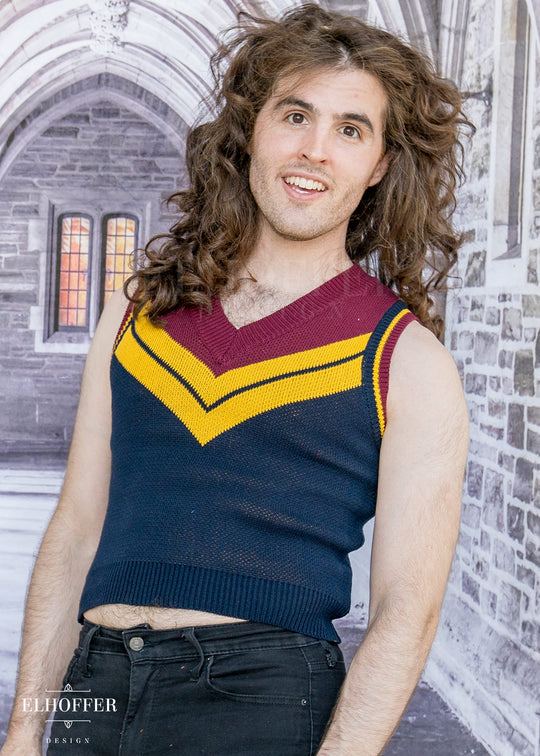 Corps Cropped Sweater Vest