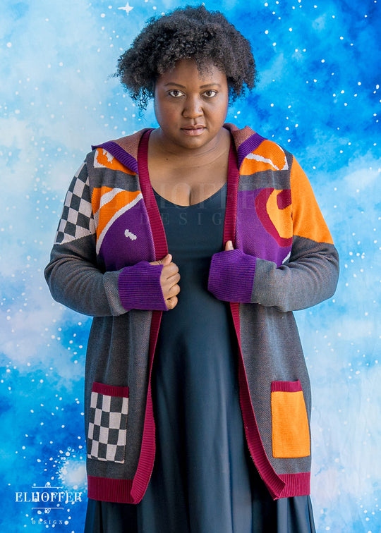 Galactic Artist Longline Cardigan