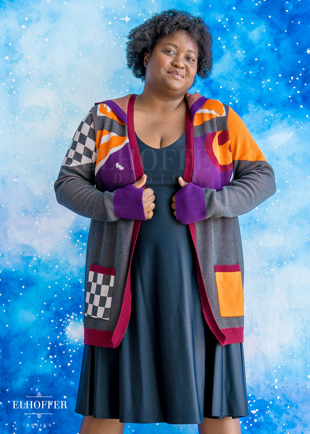 Galactic Artist Longline Cardigan