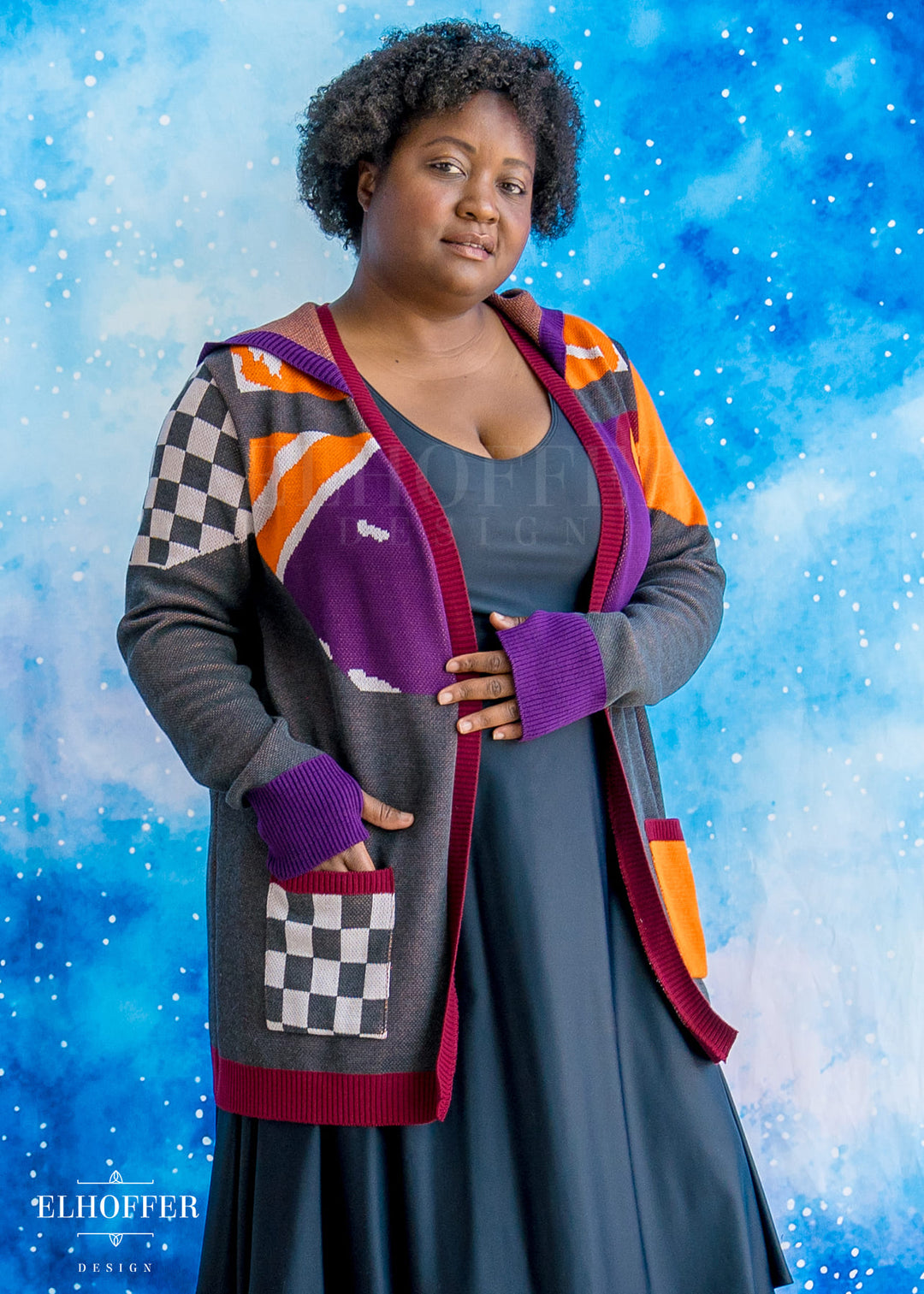 Galactic Artist Longline Cardigan