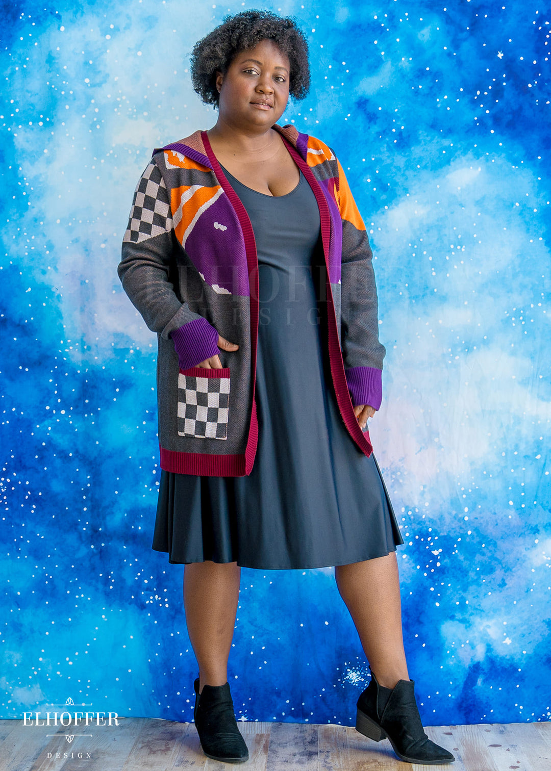 Galactic Artist Longline Cardigan