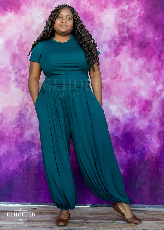 Essential Cozy Yasmin Pants - Spruce