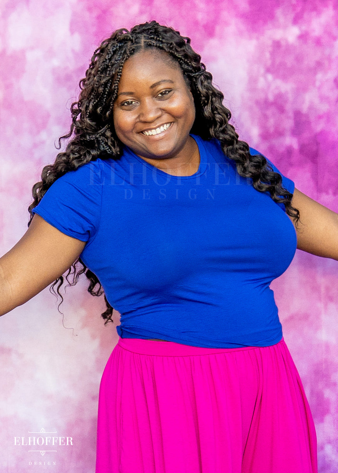 Essential Cozy Cancer Tee - Cobalt