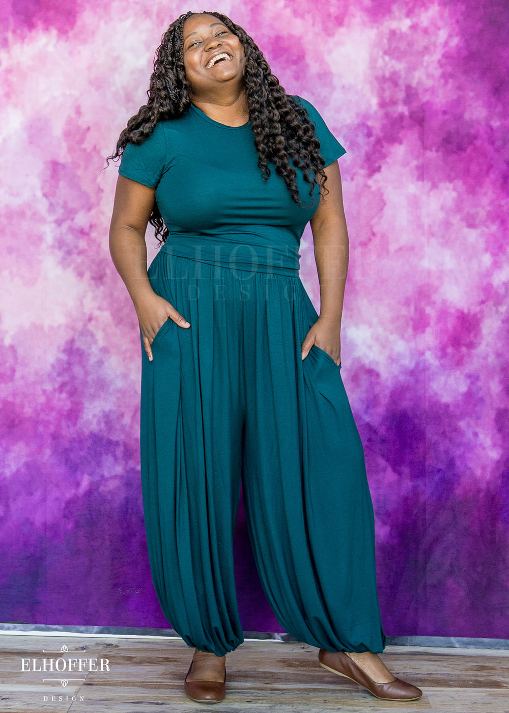 Essential Cozy Yasmin Pants - Spruce